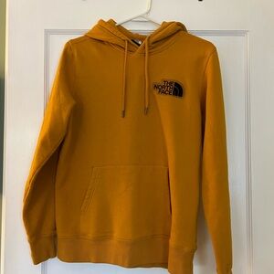 The North Face Mustard Hoodie Size SM Women’s